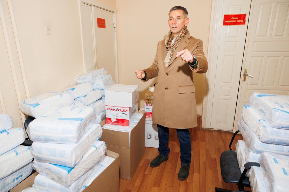 Помощь госпиталю в Солнечногорске